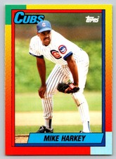 1990  Topps Traded #36T Mike Harkey Chicago Cubs