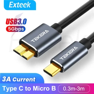 USB Type C 3.1 to Micro B 3.0 Cable Connector For HDD SSD External Hard Drive AU - Picture 1 of 15
