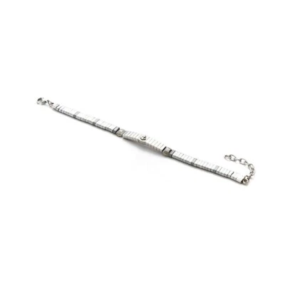 4US CESARE PACIOTTI STEEL HEMATITE  BRACCIALE UOMO 4UBR3542 - Immagine 1 di 2