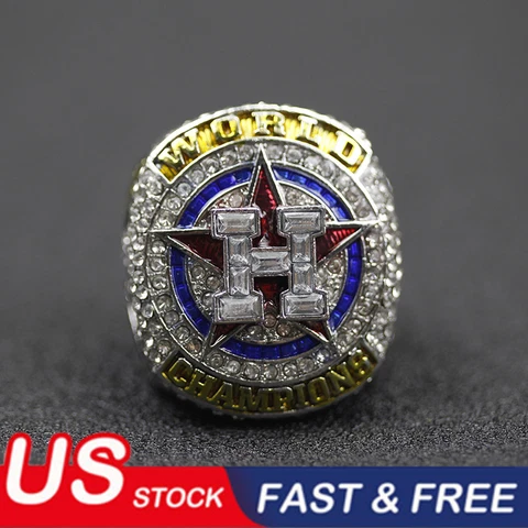 Fan 2022 Houston Astros World Series MLB Championship Replica Ring 9-11-13 Size Cover