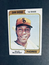 1974 Topps Baseball Willie McCovey San Diego Padres Card #250