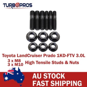High Tensile Turbo Stud Kit For Toyota Landcruiser Prado 1KD-FTV 3.0L - Imagen 1 de 5