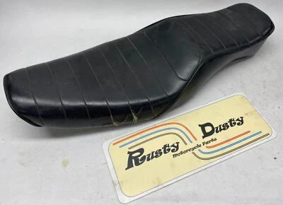 Harley Davidson Vintage Shovelhead Super Glide Original Seat OEM Stock - Image 1 of 4