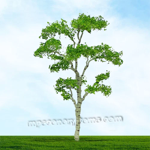 MP SCENERY 4 Gum N Scale Architectural Model Trees Railroad Layout Dioramas - Image 1 of 1