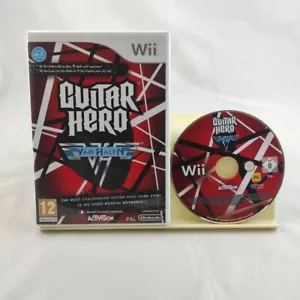 GUITAR HERO VAN HALEN Wii Case and Disc game European version - Picture 1 of 3
