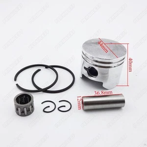 Cojinete de aguja de anillo de pasador de 12 mm de pistón de 44 mm para mini cuádruple ATV de bolsillo moto de tierra - Imagen 1 de 2