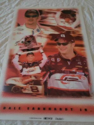 Dale Earnhardt 3D Poster 2004 winner's circle NASCAR 24X16 - Image 1 of 4