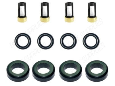 Fuel Injector Service Repair Kit O-Rings Grommets Filters Seals for Toyota - Image 1 of 3