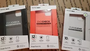 Tech21 Evo Check Rugged Slim Protective Case For Google Pixel 4 XL - Coral - Picture 1 of 1