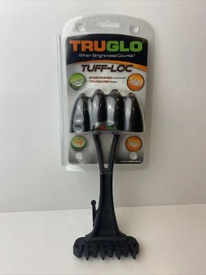 TruGlo Tuff-Loc 4 Arrow Quiver Black Model# TG344B Crossbow Compatible - Image 1 of 4