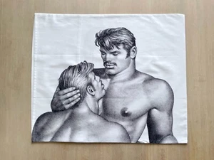 Tom of Finland Together Cushion cover by Finlayson, Gay Art pillow case - Picture 1 of 7