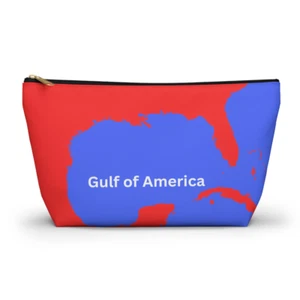 Bolsa de cosméticos Gulf of America - grande - cremallera negra - Imagen 1 de 6
