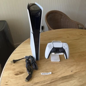 Sony PS5 Playstation 5 Slim Digital Edition 1TB Video Game Console - Excellent - Picture 1 of 15