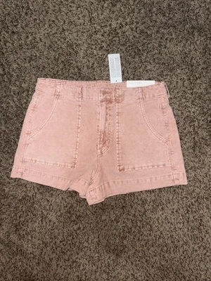 Shorts de veludo feminino American Eagle cintura super alta tamanho 2 novo com etiquetas - Imagem 1 de 3
