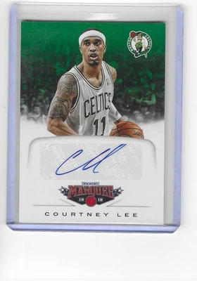 2012-13 Panini Marquee - подписи Кортни Ли #33 (AU) - Изображение 1 из 2