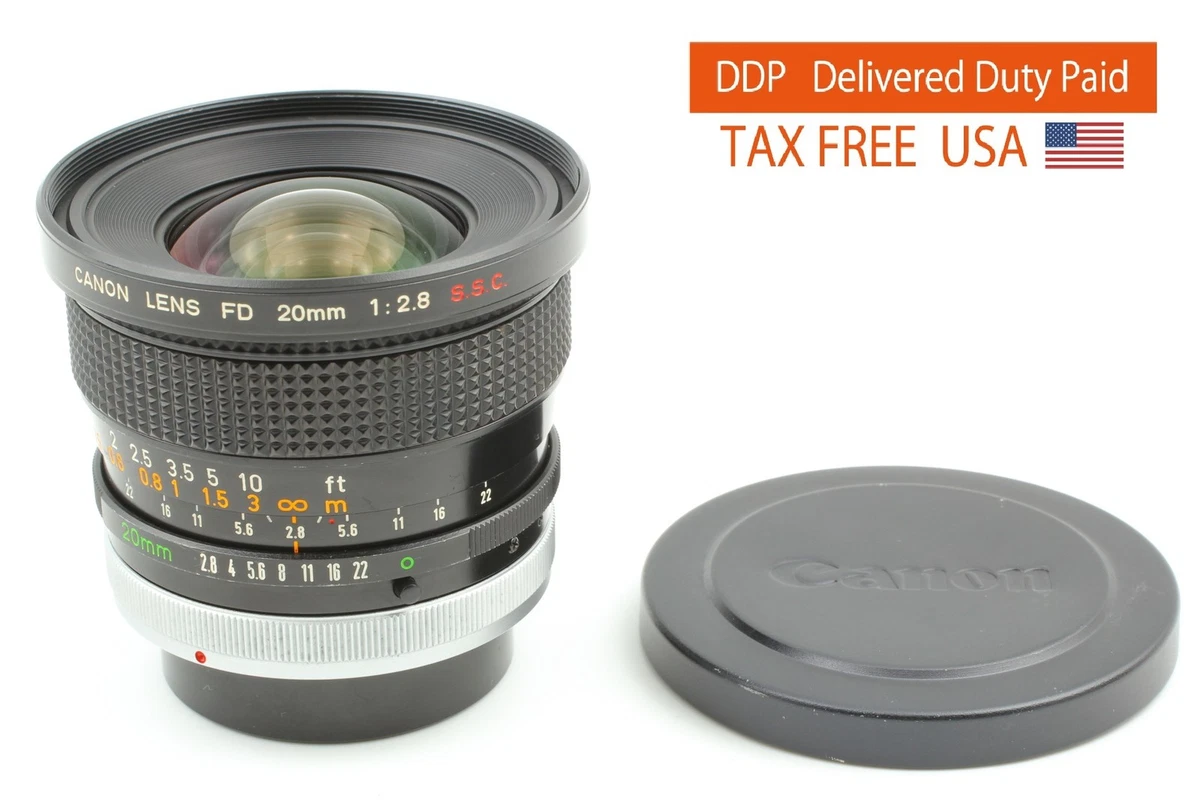 Canon FD f/2.8 Camera Lenses 20mm Focal for sale | eBay