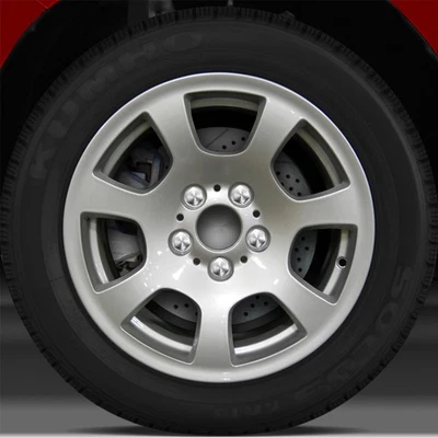 16x7 Factory Wheel (Bright Fine Metallic Silver) for 2004-2006 BMW 530i - Image 1 of 4