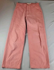MOLLUSK California Pants  Womens M Pink Wide Leg Beach 28X27 - Picture 1 of 14