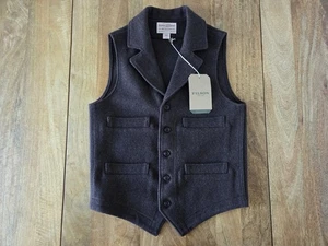 Filson Mackinaw Wool Western Vest | NWT | Small | Brown | MSRP $349 | Rare Color - Picture 1 of 12