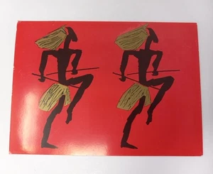 African American Art Postcard Elombe Brath Frameable Kwanzaa Personalized 80s - Picture 1 of 10