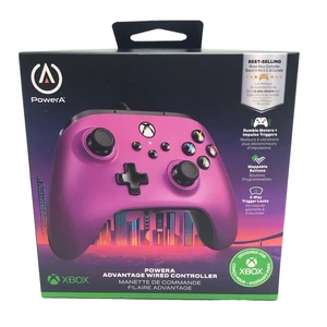 PowerA Advantage Wired Controller for XBOX & Windows - Satin Fuchsia - NEW - Picture 1 of 10