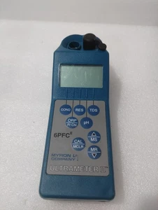 MYRON L COMPANY MODEL 6PFC ULTRAMETER II WASSERQUALITÄTSSTANDARDS - Bild 1 von 18