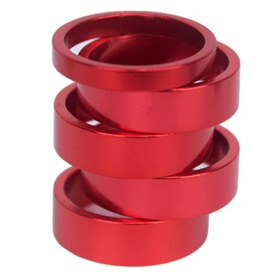 Вилочные прокладки велосипедные 5 мм/1 шт + 10 мм/5 шт. 5 шт. совместимы с вилками 28,6 мм - Изображение 1 из 4