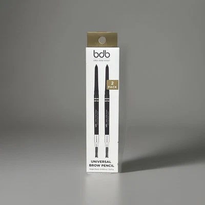 BDB BILLION DOLLAR BROWS  UNIVERSAL EYEBROW PENCIL (DUO PACK) - NIB - Image 1 of 3
