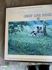 Great Love Songs LP Library Easy Listening 3 LP Vinyl Records - Picture 1 of 1