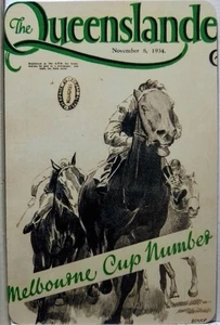 swap cards Modern playing card back Queenslander Magazine Cover - Picture 1 of 1
