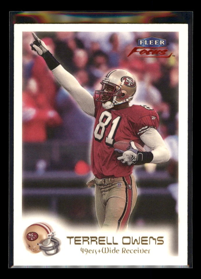 1999 Fleer Focus #69 Terrell Owens - Image 1 of 2