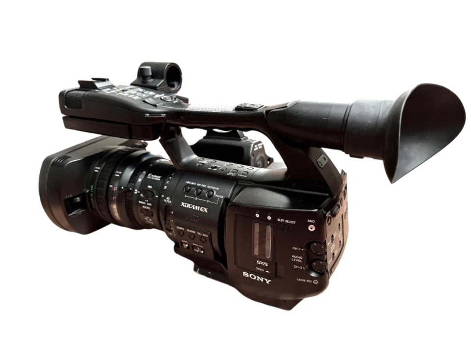 Sony PMW-EX1R XDCAM Full HD SxS Camcorder EX1 R - with 2 Sony SxS Pro Cards - Image 1 of 4