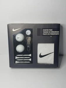Nike Golf Starter Pack- Golf Balls, Repair Tool, Ball Marker, Tees, Towel RARE - Picture 1 of 2