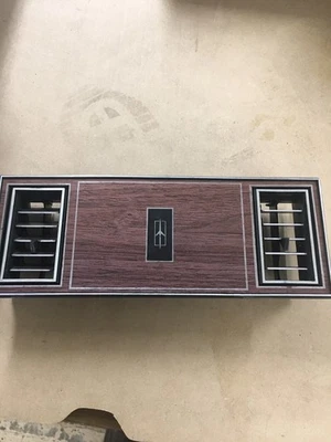 81-88 Oldsmobile Cutlass Dash Wood Grain Panel Vent Louvers AC Deflectors Gbody Foto 1 de 4