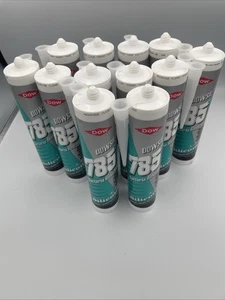 12 x DOW 785+ Bakterienbeständiger Bad & Sanitär Silikon Dichtstoff klar 310ml - Bild 1 von 4
