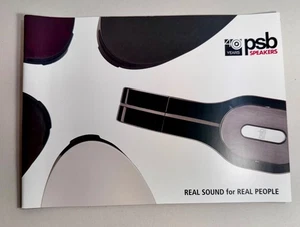 8 folletos/manuales 40 años altavoces PSB - sonido real para personas reales - Imagen 1 de 2