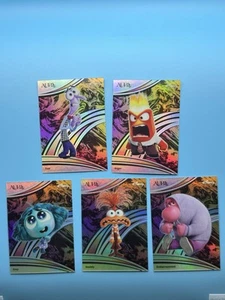Kakawow Aura Disney 2025 Inside Out Refractor Bundle (5 Cards) - Imagen 1 de 2