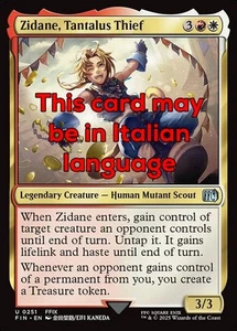 MTG ZIDANE, TANTALUS THIEF FOIL EXC - GIDAN, LADRO DEI TANTARUS 251 - FIN - Picture 1 of 1