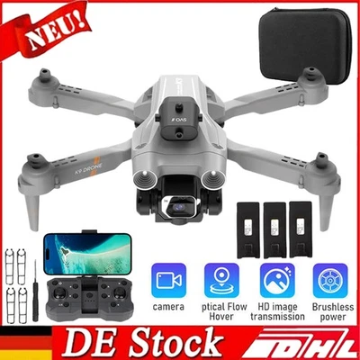 4K Dual Kamera mit Kamera Faltbare FPV WiFi Drohne für Anfänger RC Quadcopter - Bild 1 von 4