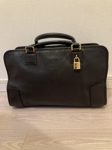 Loewe Amazona Handtasche 36 schwarz gold gebraucht - Bild 1 von 20