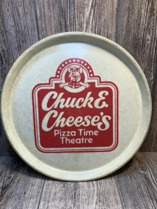 Vintage 80s Chick E Cheese Pizza Time Theatre 14” Tray - Picture 1 of 6