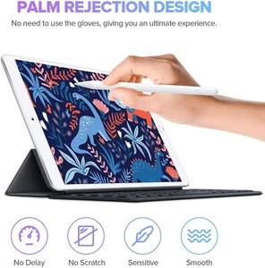 Stylus Pen for Apple iPad 6th/7th/8th/Mini 5th/Pro 11&12.9''/Air 3rd Gen Pencil - Picture 1 of 4