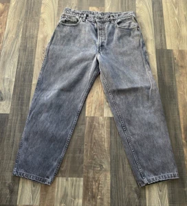 Jeans Levi's Special 550 W33 L26 Marrón 550-4813 *Tirador de cremallera necesita reparación - Imagen 1 de 19