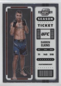 2023 Panini Chronicles UFC Contenders Optic Season Ticket Darren Elkins #354