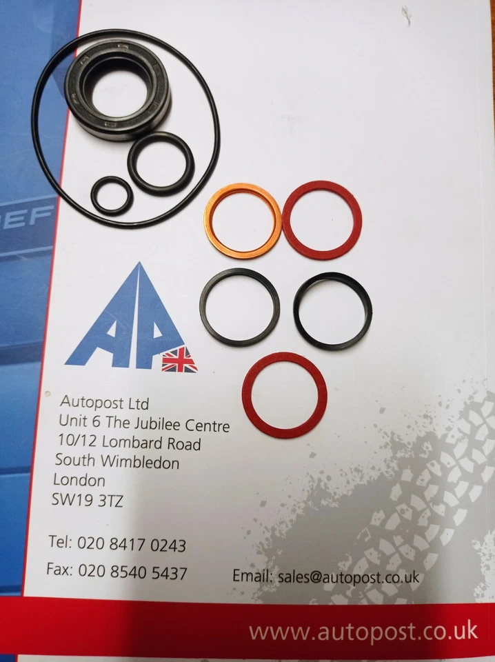 POWER STEERING PUMP REPAIR KIT-RANGE ROVER CLASSIC-ABU7145 + ABU7142-OEM QUALITY - Image 1 of 1