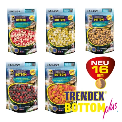 (27,80 EUR/kg) Behr Trendex Bi-Color Boilies 16mm verschiedene Aromen - Bild 1 von 2