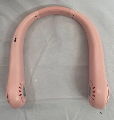 VENTILATEUR DE COU PORTABLE LÉGER SOUPLE SANS PALE 3 VITESSES RECHARGEABLE USB - Photo 1/2