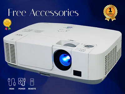 Dukane ImagePro 6640W - 3LCD Projector, 4000 Lumens, WXGA, HD + 1 YEAR WARRANTY - Image 1 of 4