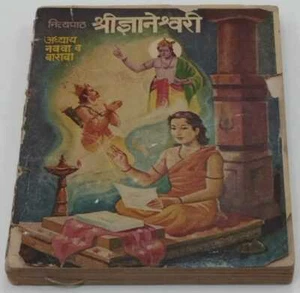 Nityapath Dnyaneshwari Adhyay Navava v Barava Used Book Sarathi Prakashan 1988 - Picture 1 of 12