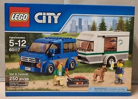 LEGO City:  Van & Caravan  - #60117 -NEW/Sealed - Hard To Find - Rare
